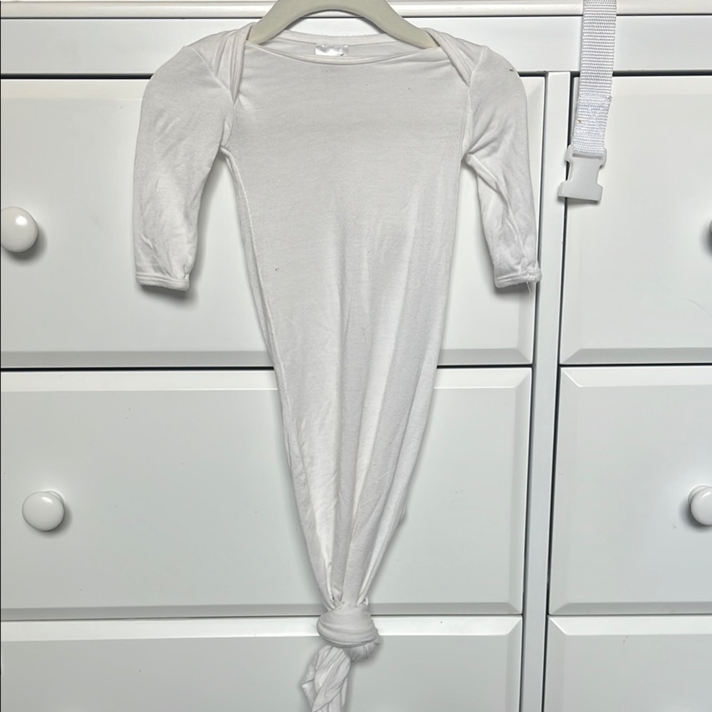 White Baby Knotted Gown